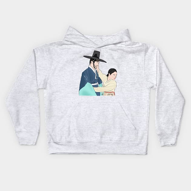 The Story Of Park Marriage Contract Korean Drama Kids Hoodie by ArtRaft Pro